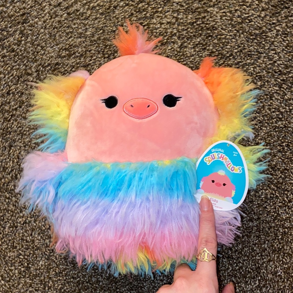 Elda the ostrich squishmallow 8”